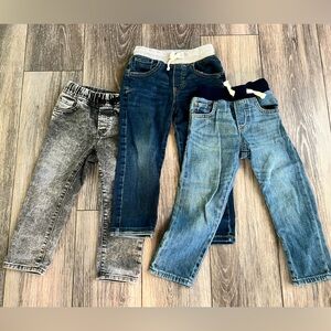 Boys 4T Jeans (three pair)